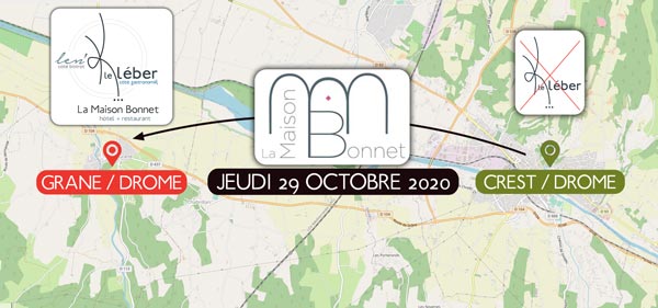 Le Kléber Len'k déménagent à Grane Vallée de la Drome